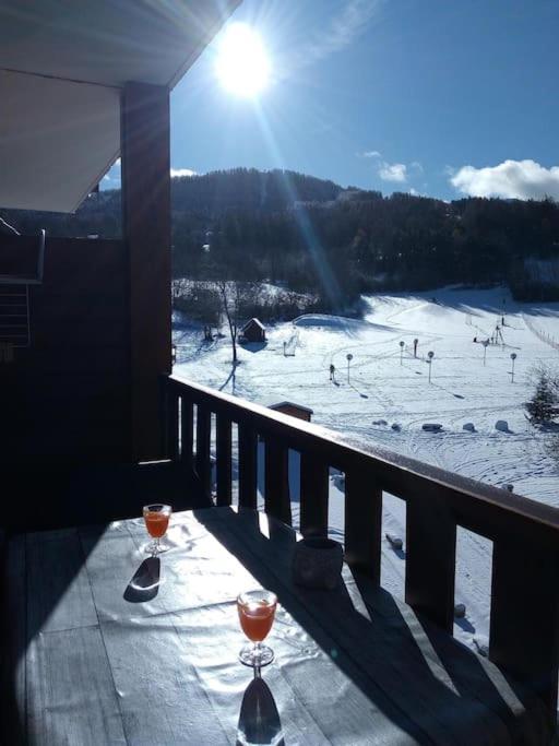 Appart Tres Ensoleille 5-6 Pers Au Pied Des Pistes Ancelle Exteriér fotografie